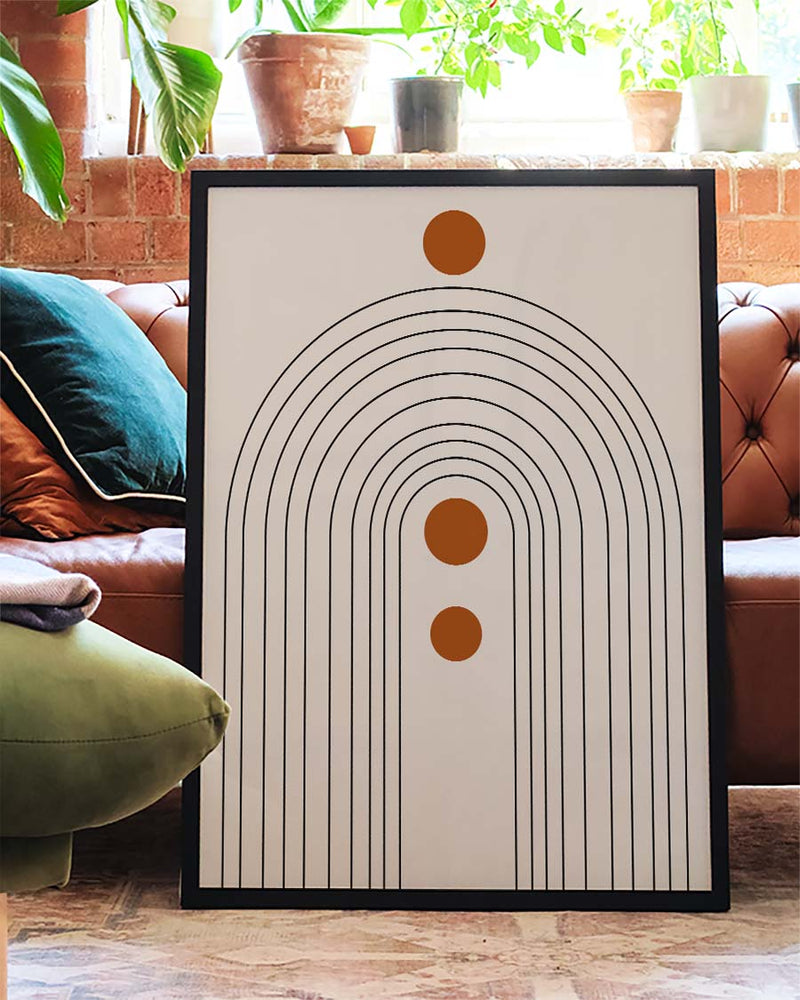 Modernes Bogen Poster – Modern Arch Alignment
