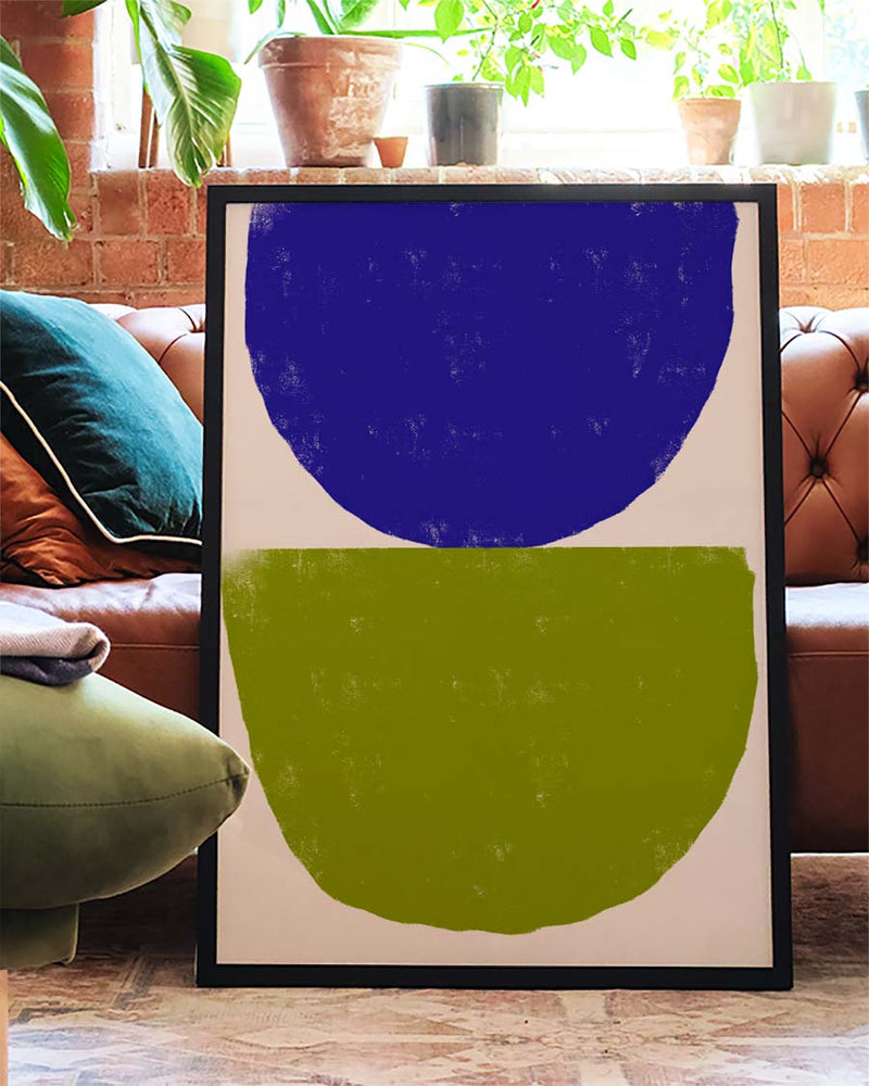 Moderne Color Balance Poster – Modern Color Balance