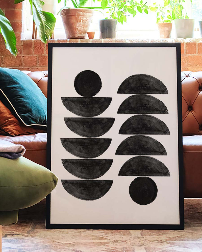 Modernes Geometrisches Muster Poster – Modern Geometric Pattern