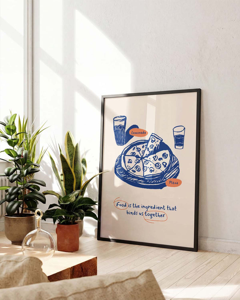 Pizza Food Poster – Pizza Night