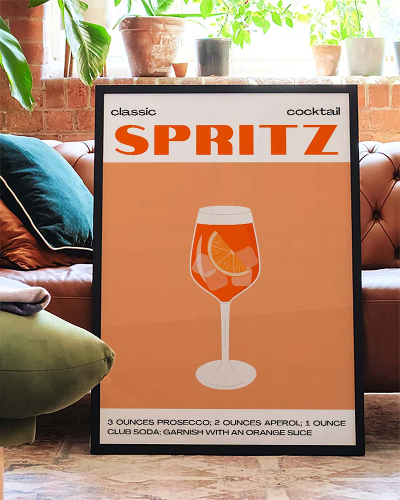 Cocktail Poster – Spritz Cocktail