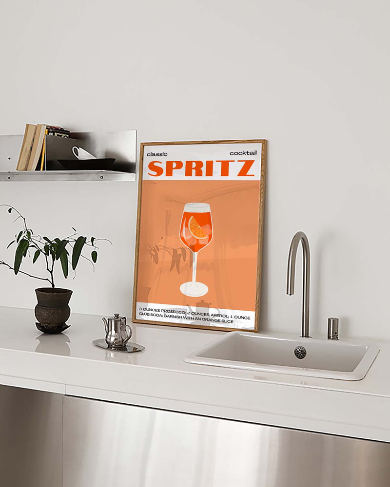 Cocktail Poster – Spritz Cocktail