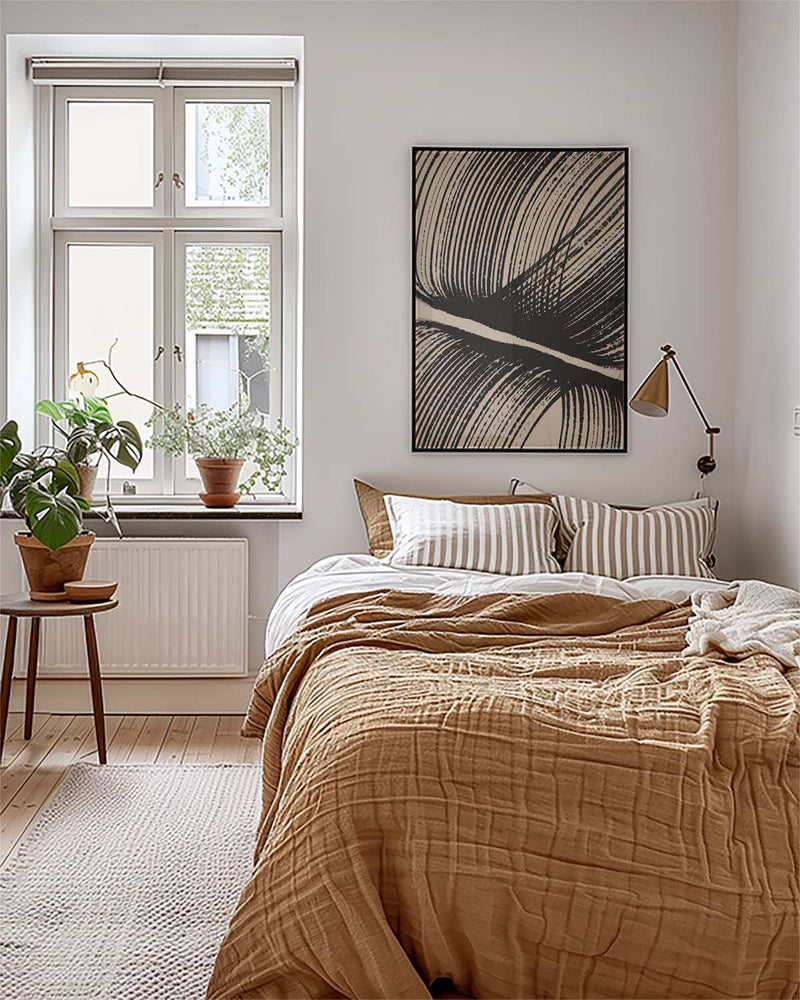 Linien Balance Poster – Struktur im Gleichgewicht
