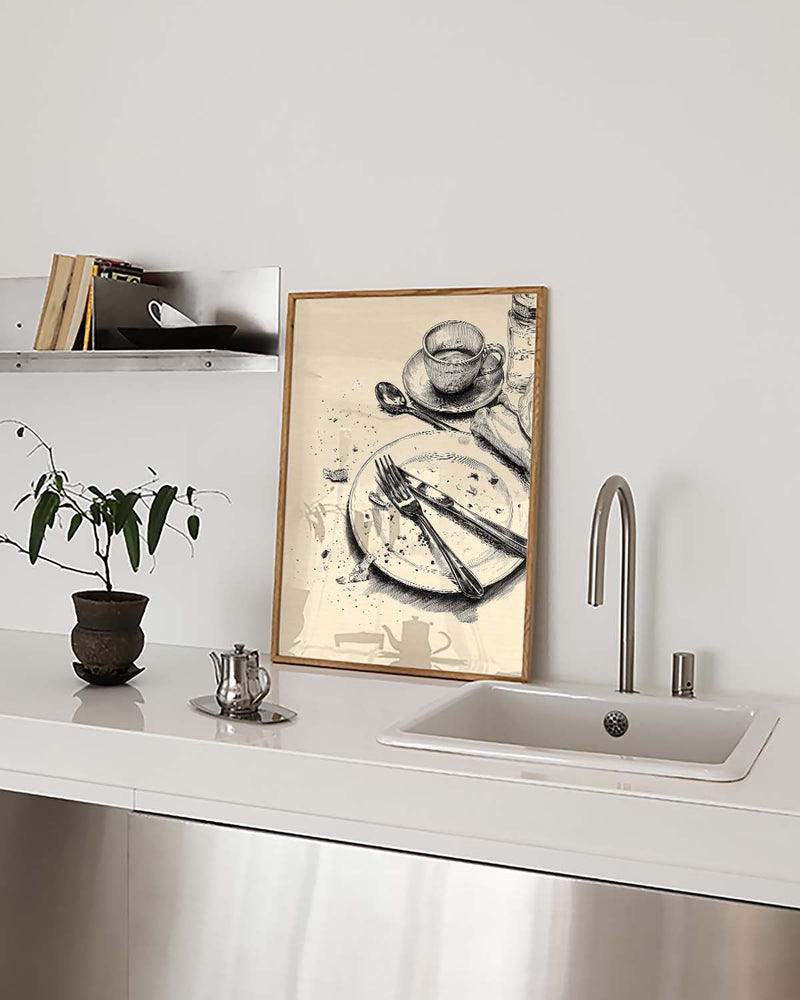 Vintage Poster – Vintage Table Setting