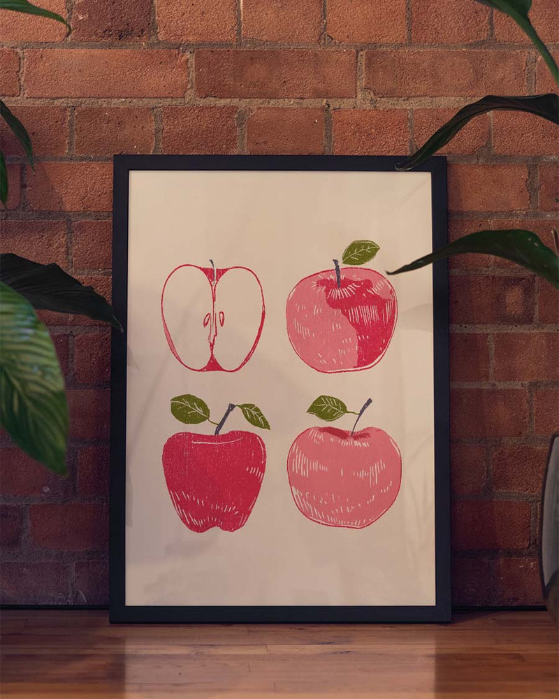 Kirsch Poster modern – Cherry Duo