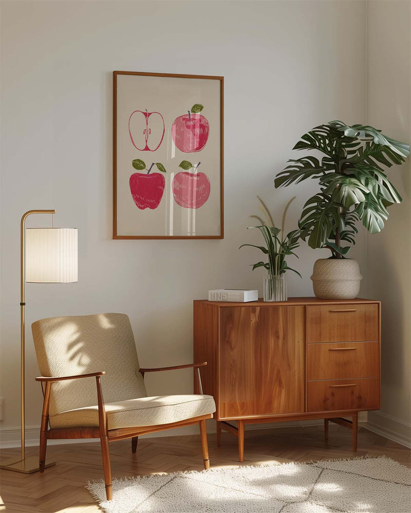 Kirsch Poster modern – Cherry Duo