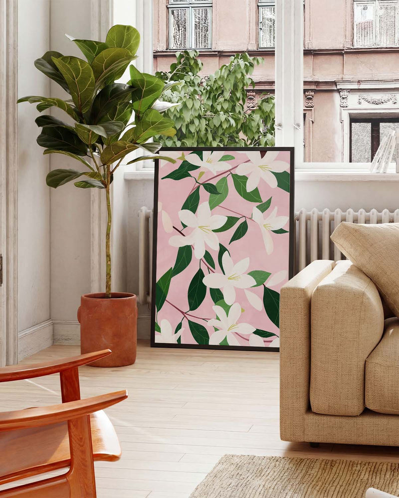 Florales Muster Poster modern – Gentle Petals