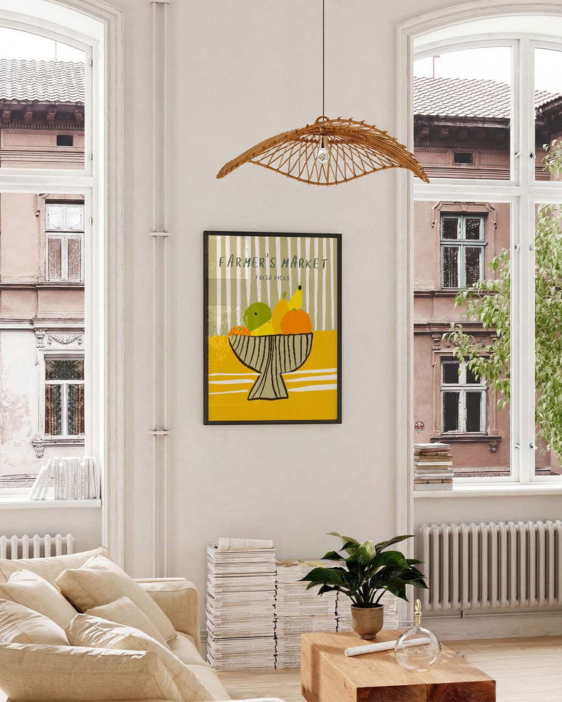 Zitronen Poster modern Küche – Lemon Table