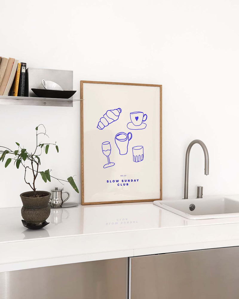 Musik Illustration Poster modern – Music Notes