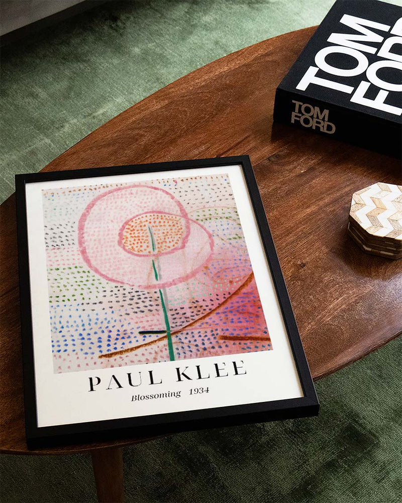 Paul Klee Modernes Portrait Poster Illustration – Soft Portrait