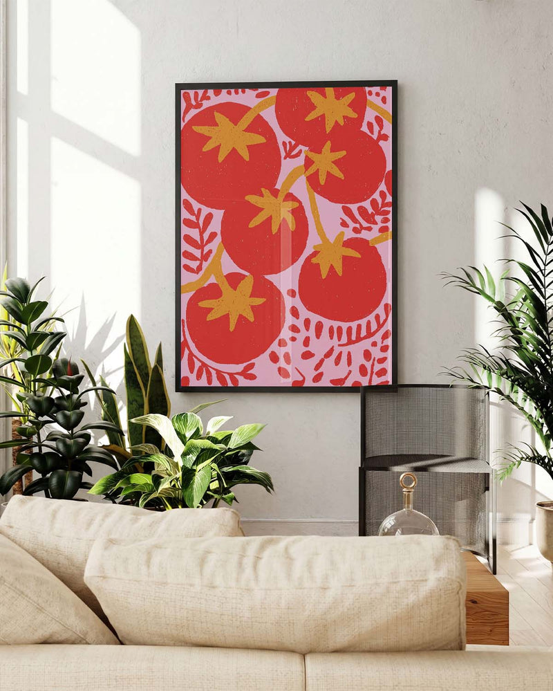 Tomaten Poster modern – Summer Tomatoes