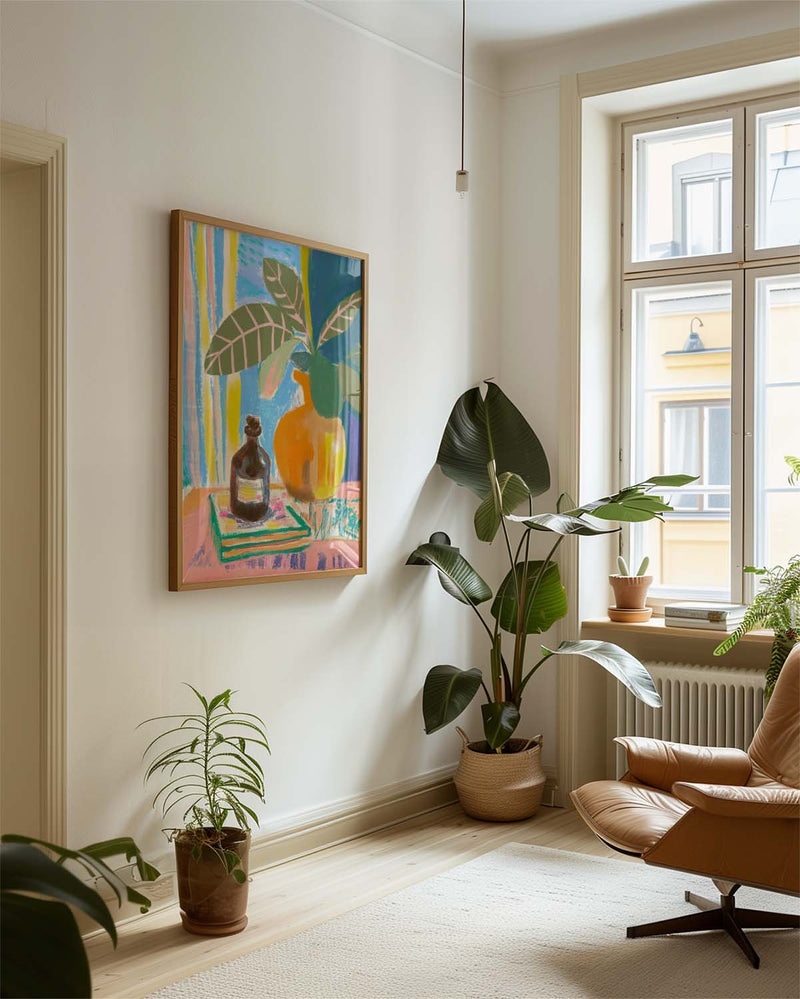 Sommer Fenster Poster modern – Summer Window