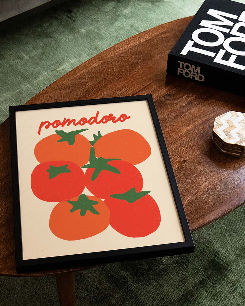 Tomaten Poster minimalistisch – Tomato Season