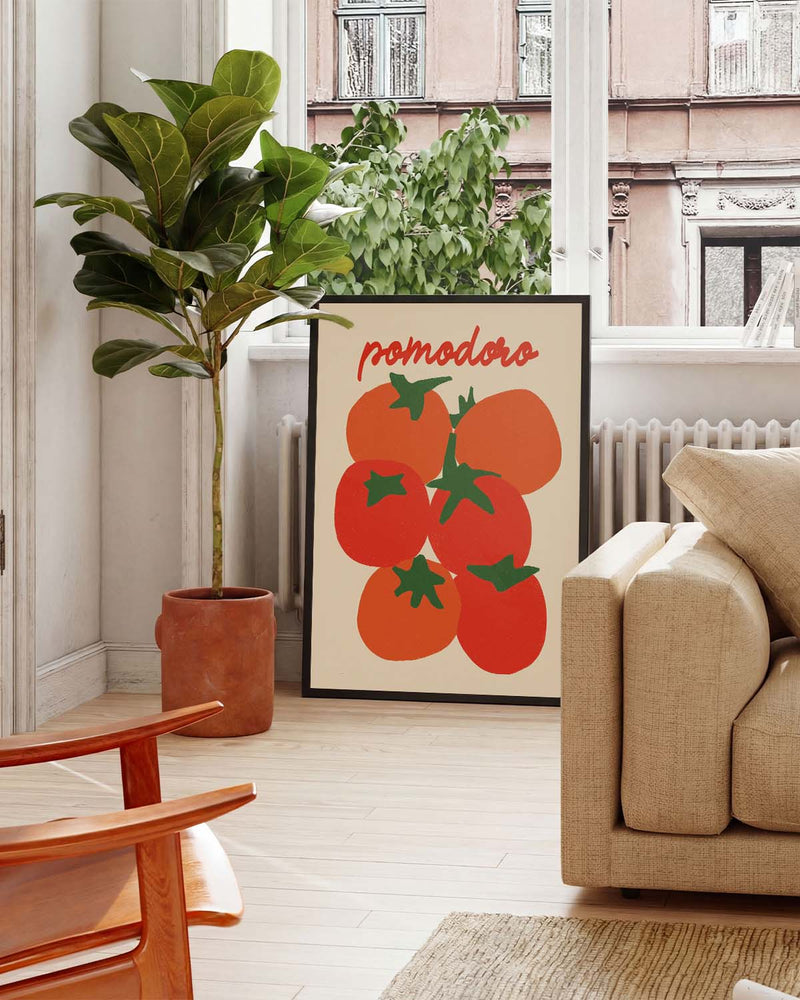 Tomaten Poster minimalistisch – Tomato Season