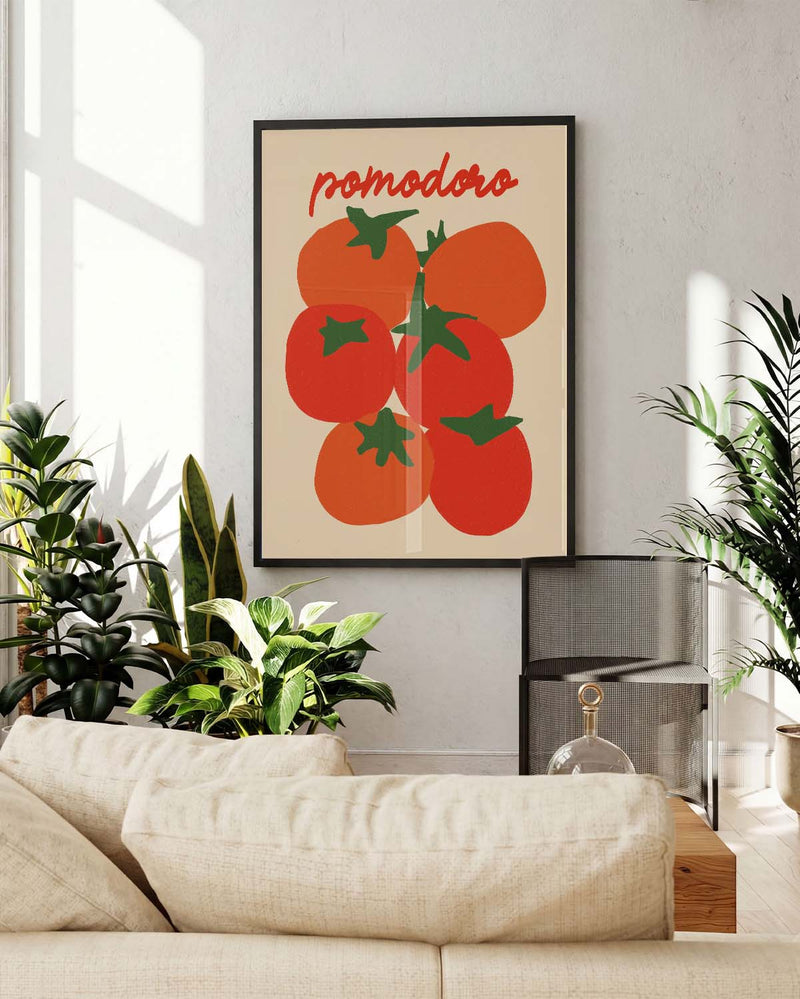 Tomaten Poster minimalistisch – Tomato Season