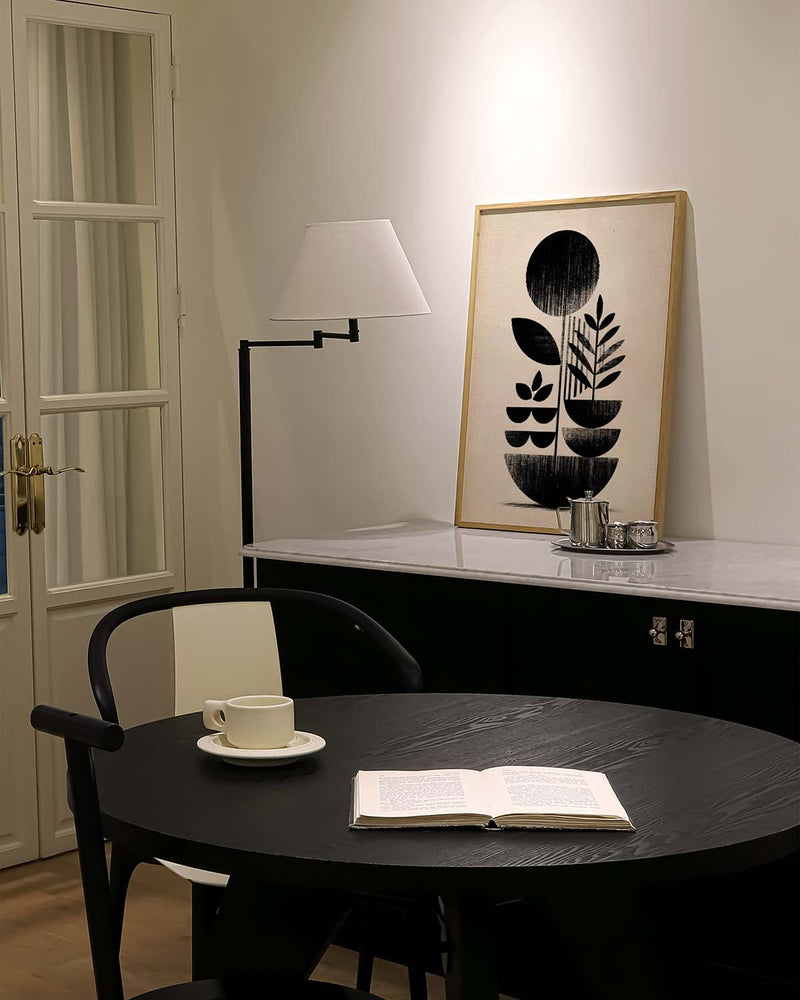 Minimalistisches Formen Poster modern – Void Signal