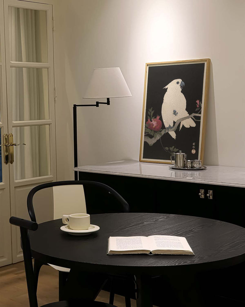 Vogel Poster Nacht modern – White Bird Night