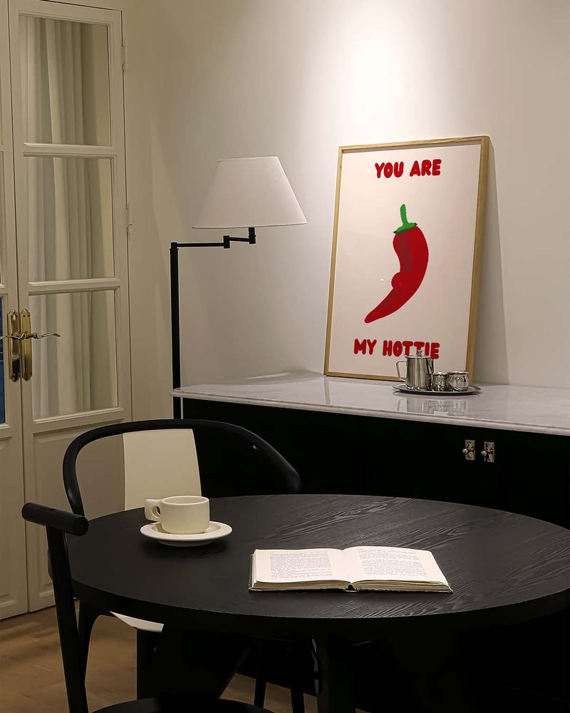 Hottie | Funny Love Art Poster
