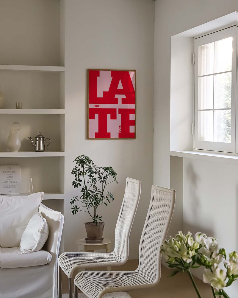 Late | Typografie Poster