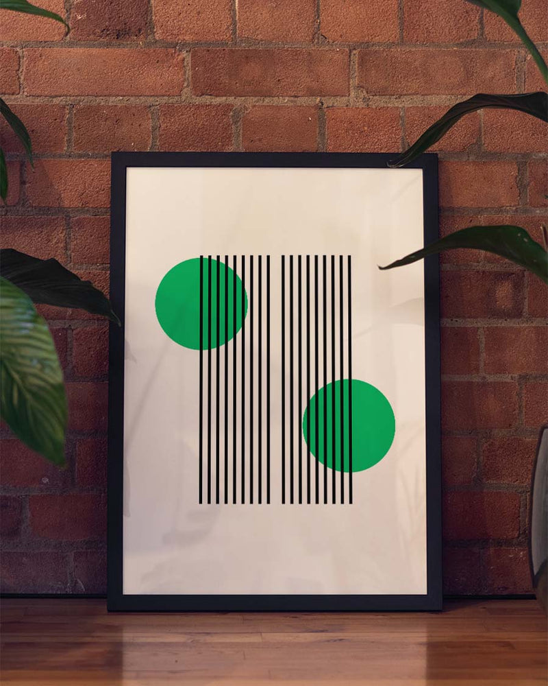 Line Balance | Bauhaus Poster