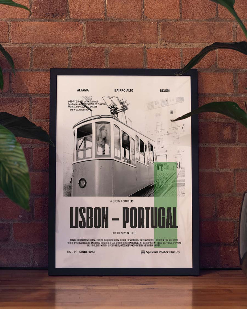 Lisbon | City Art Poster