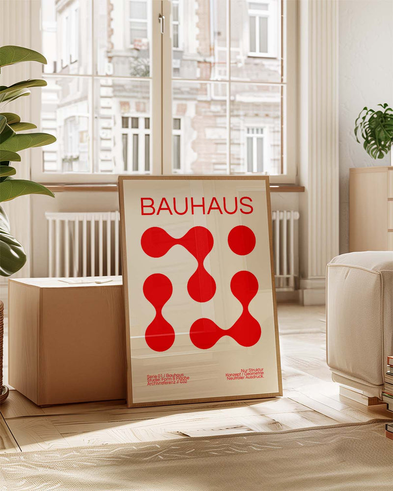 No Emotions | Bauhaus Poster