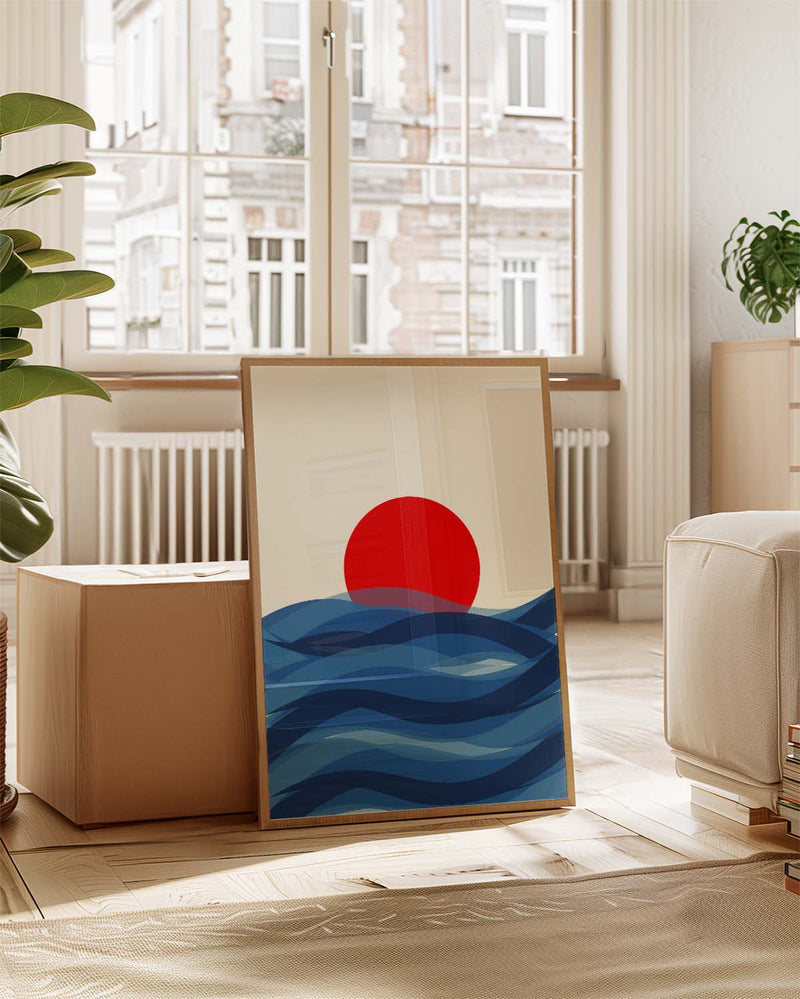 Sunset | Illustration Poster