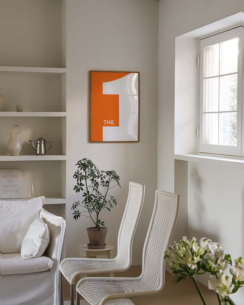 The One | Typografie Poster