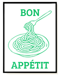Bon Appétit | Typografie Poster