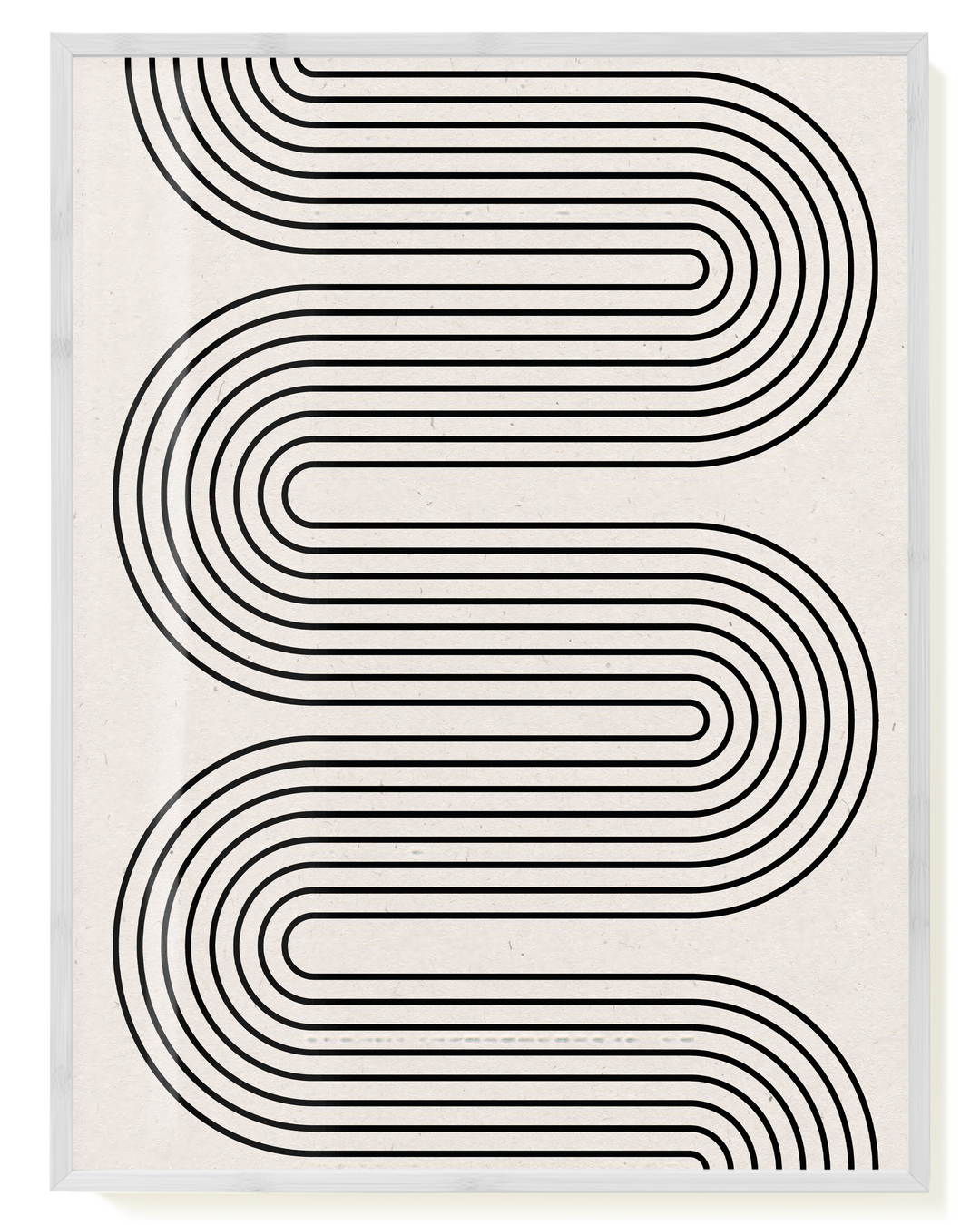 Minimal Line Wave Poster – Minimal Line Wave