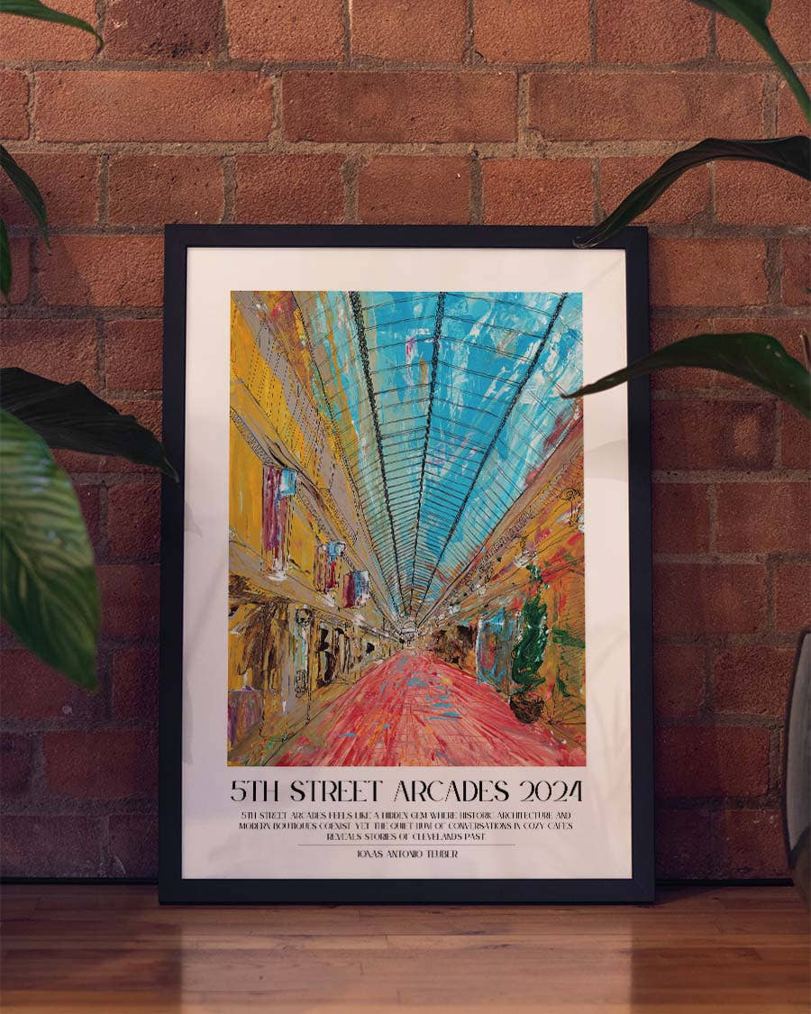 5th Street Arcades | City Art Poster