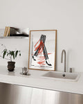 A Walk | Modernes Fashion-Poster