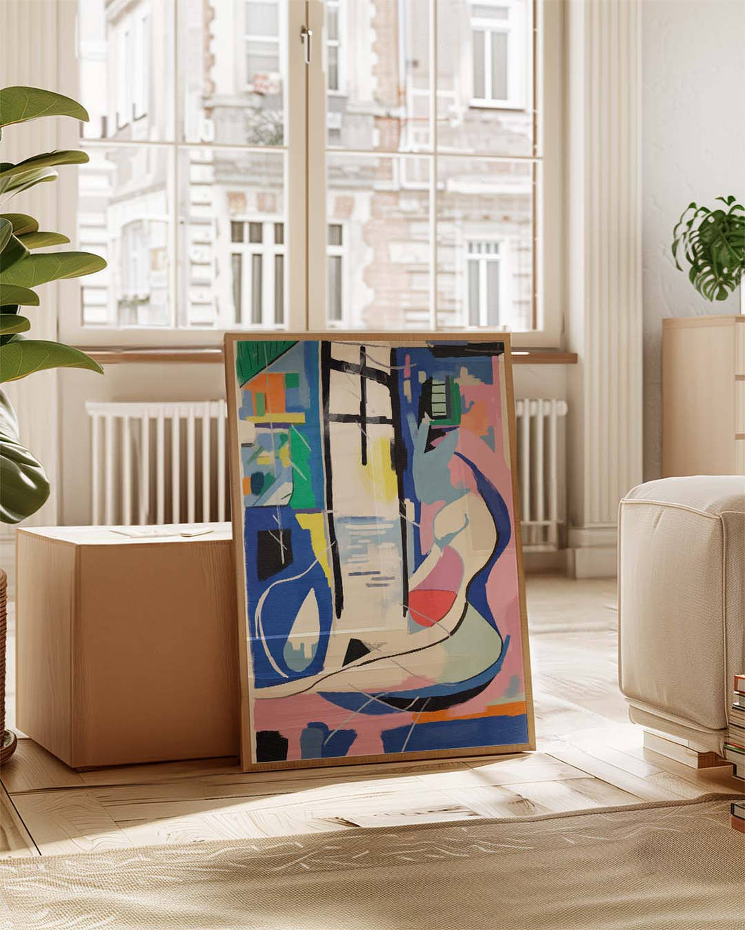 Abnormal | Abstraktes Kunst-Poster