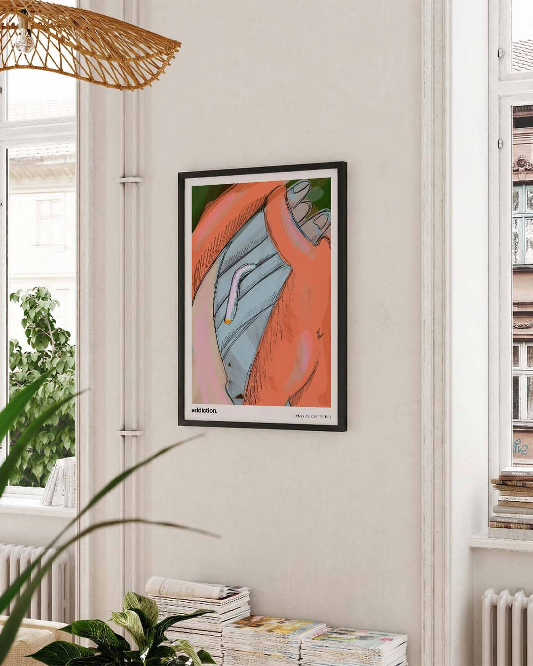 Addiction | Handmade Poster