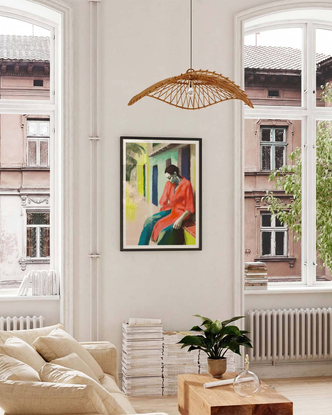 Afternoon without Plans | Modernes Kunstposter