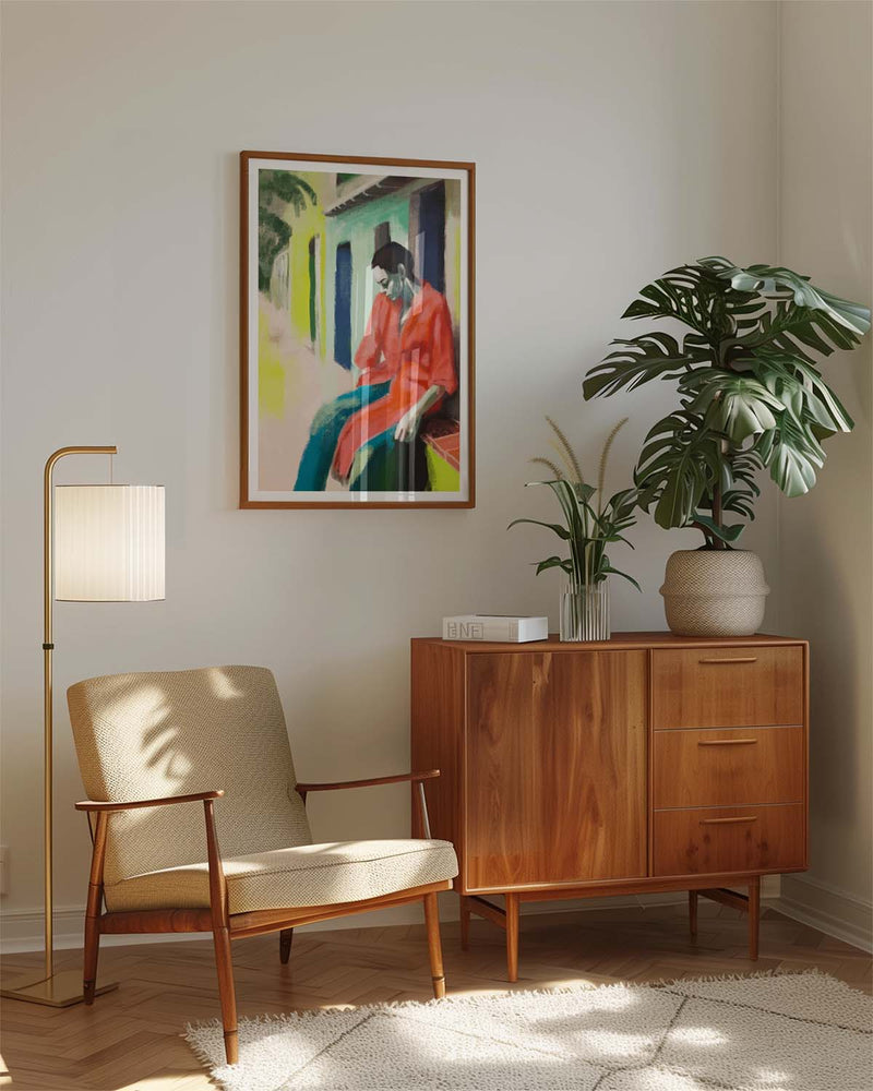 Afternoon without Plans | Modernes Kunstposter