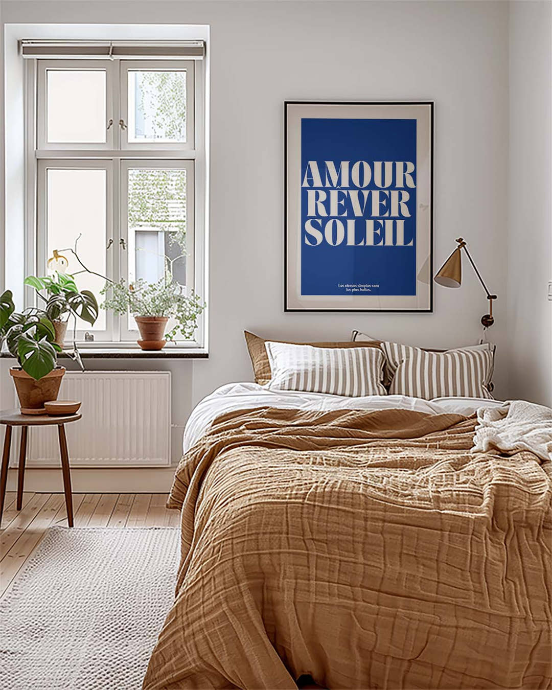 Amour | Modernes Typografie-Poster