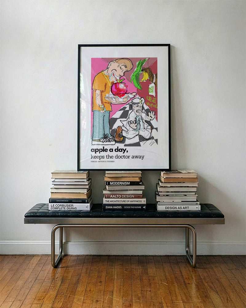 Apple a Day | Illustration Poster