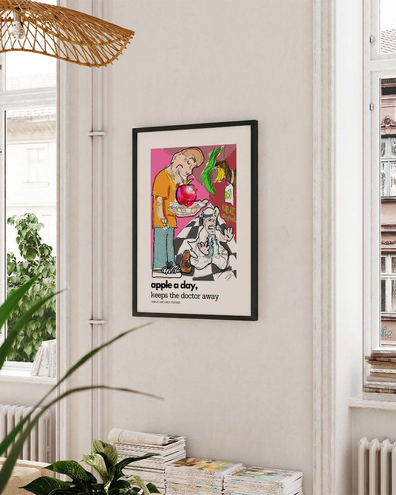 Apple a Day | Illustration Poster