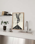 Bend | Modernes Figuren-Poster