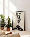 Bend | Modernes Figuren-Poster