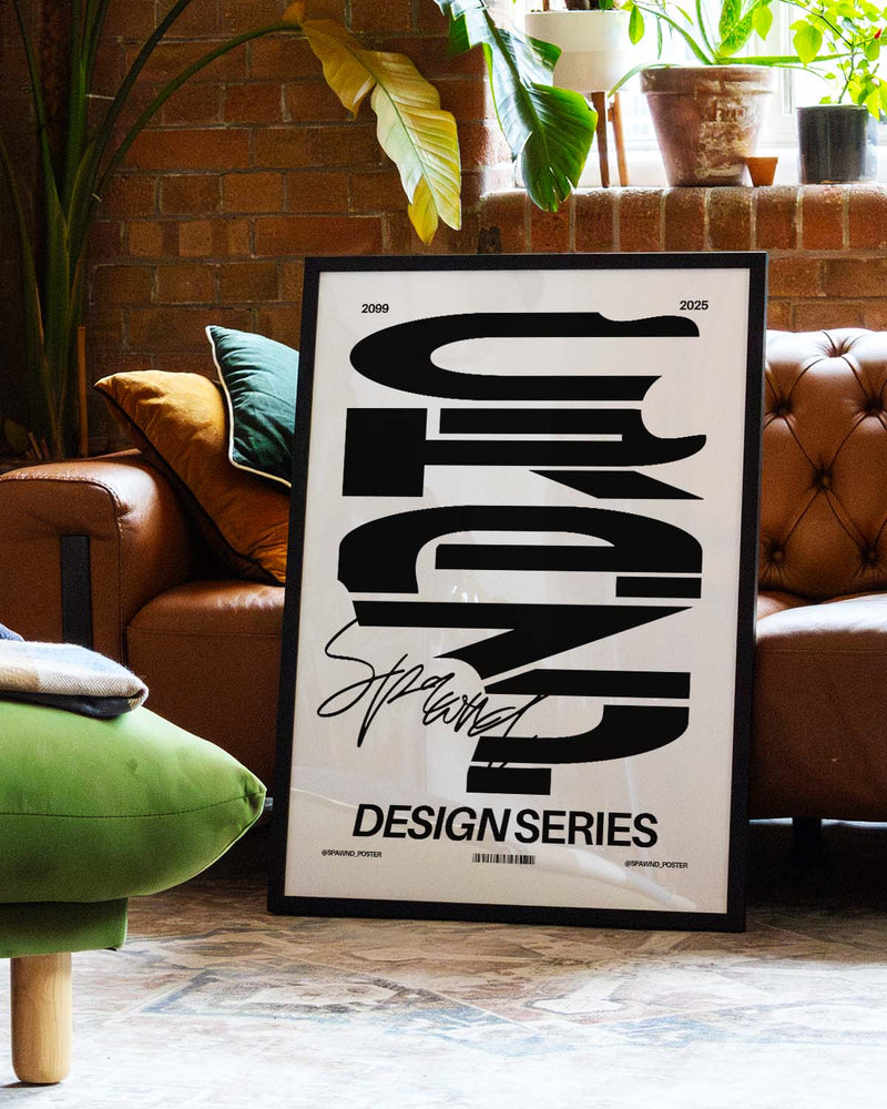 Crazy | Typografie Poster