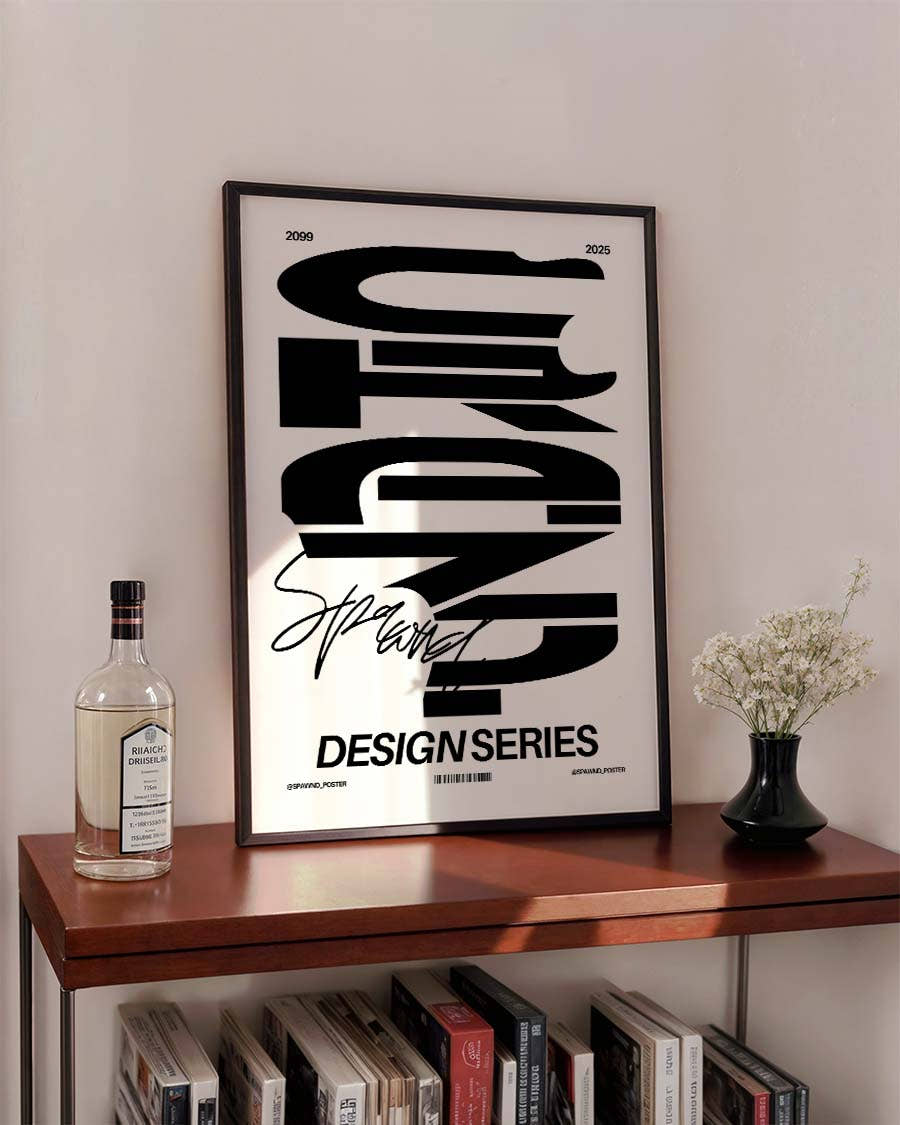 Crazy | Typografie Poster