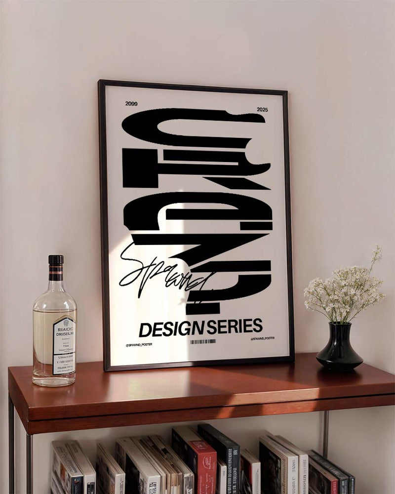 Crazy | Typografie Poster