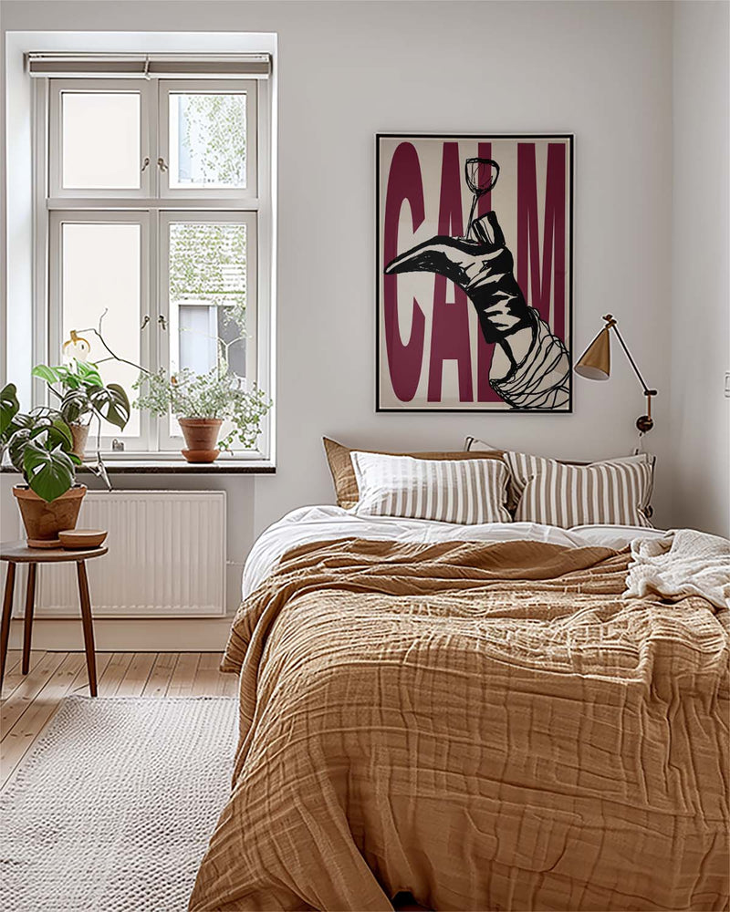 Calm | Modernes Grafik-Poster