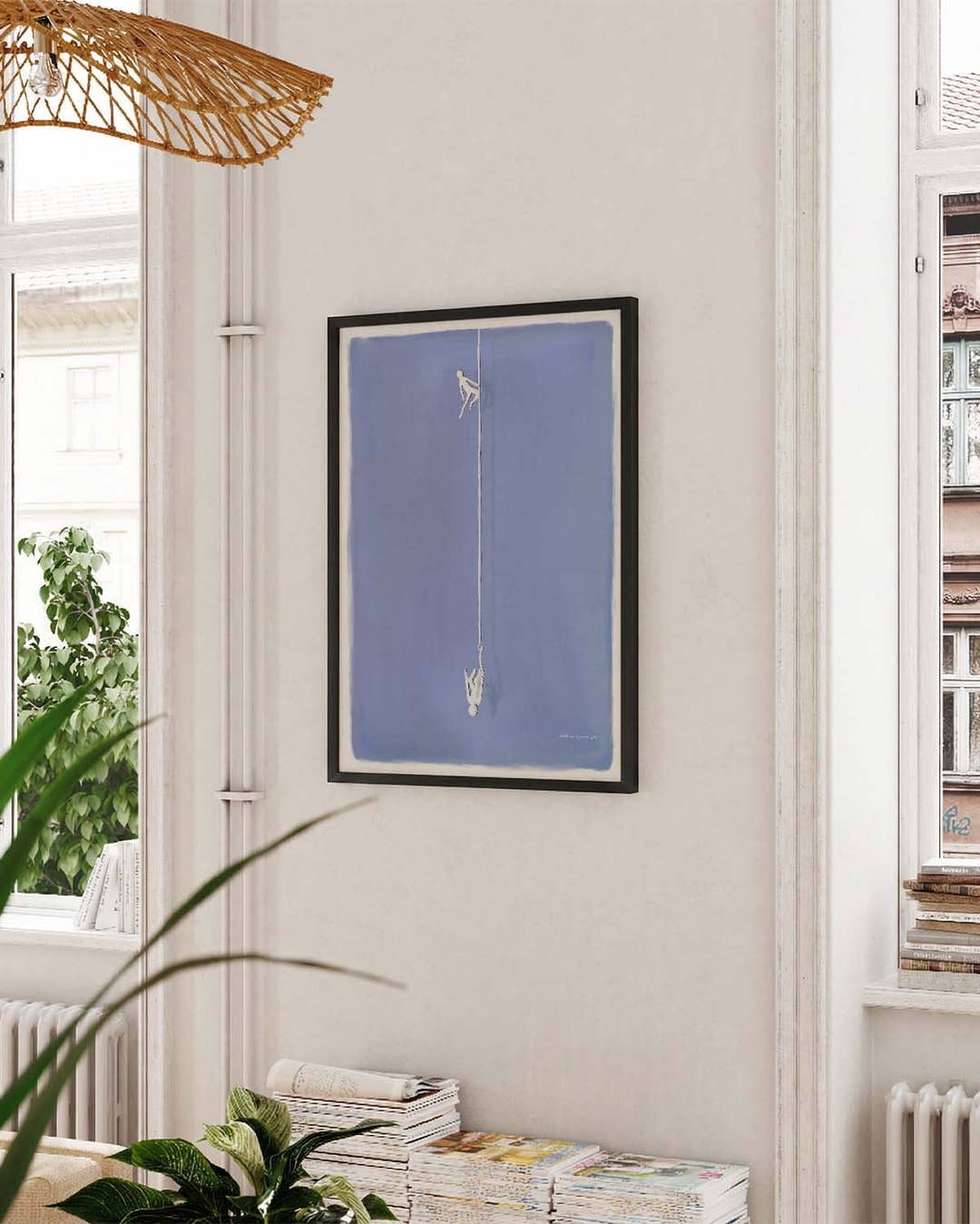 Catch me if you can | Minimalistisches Himmel-Poster