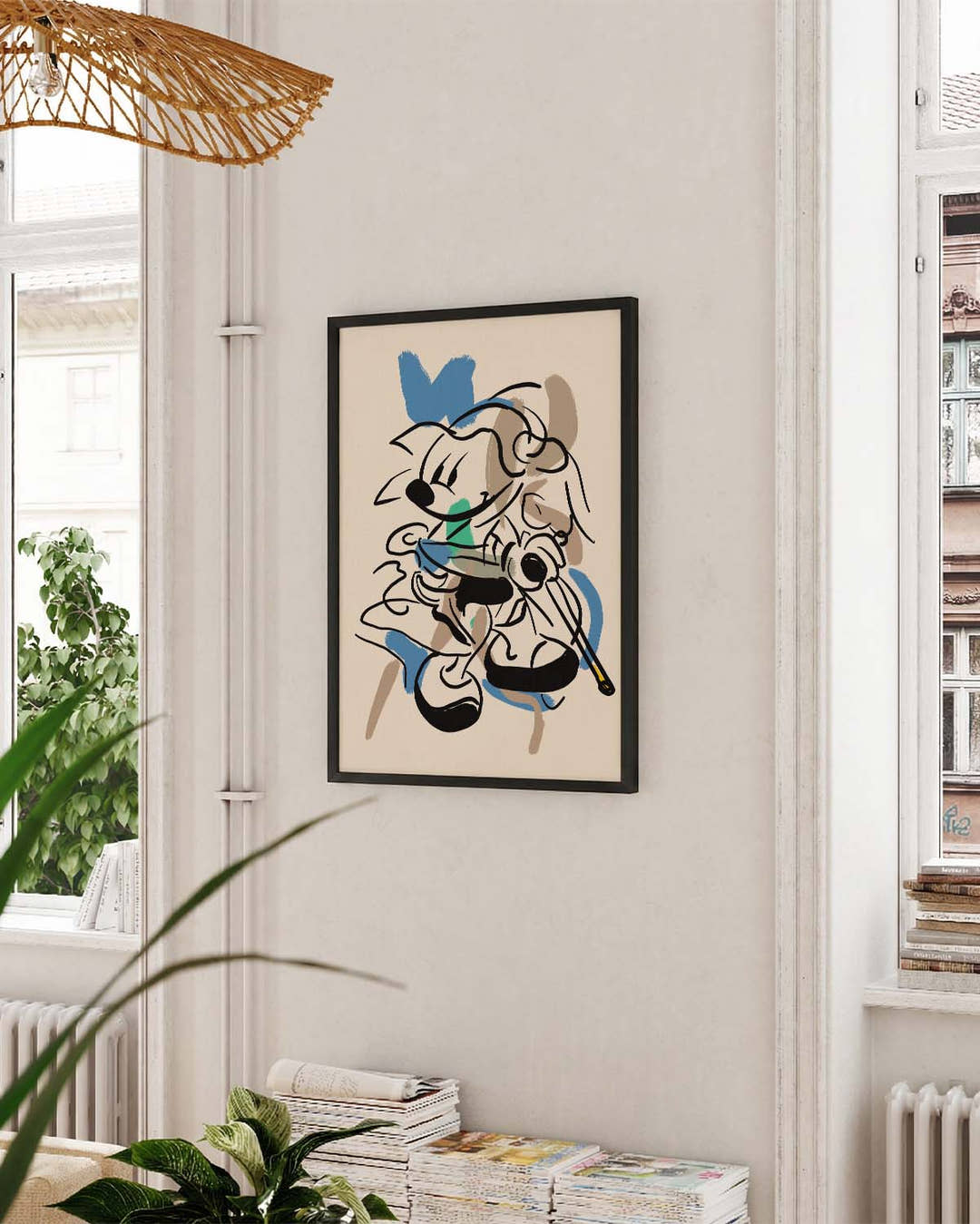 First Sketches | Abstraktes Linien-Poster