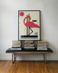 Flamingo | Handmade Poster