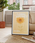 Floral Market | Helles Blumen-Poster
