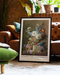 Flower Still-life with an Alabaster Vase | Gerard van Spaendonck Poster